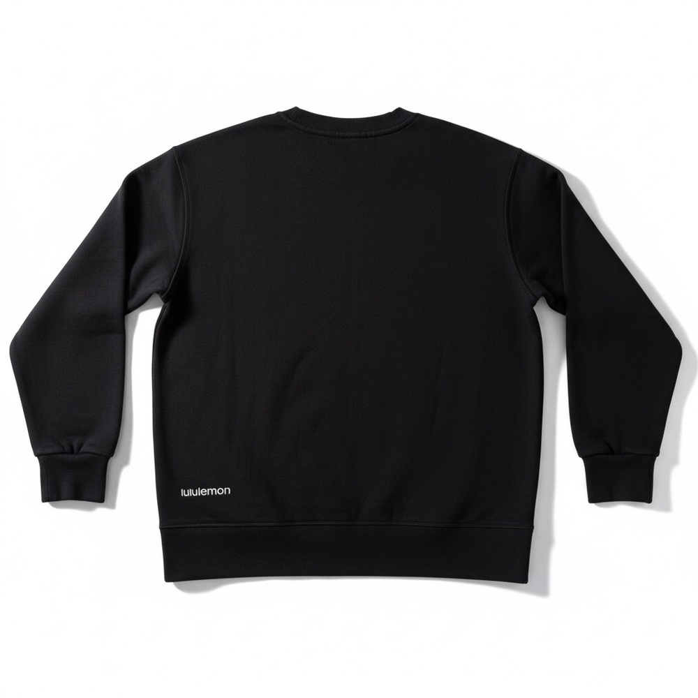 Lululemon black crewneck sweatshirt – Size 8 - Picture 2 of 3